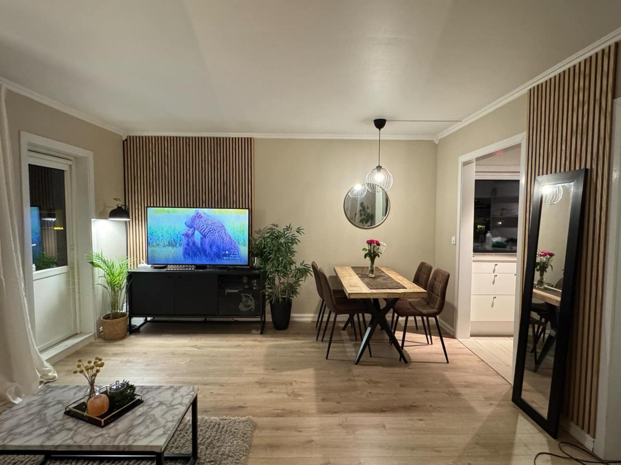 Koselig Pa Ostensjo Med Stor Uteplass Appartement